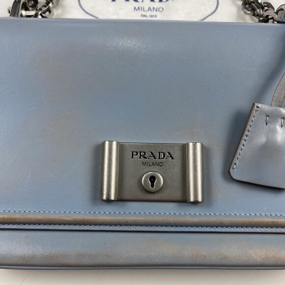 Prada Aged Lock Bag - Picture 4 of 15